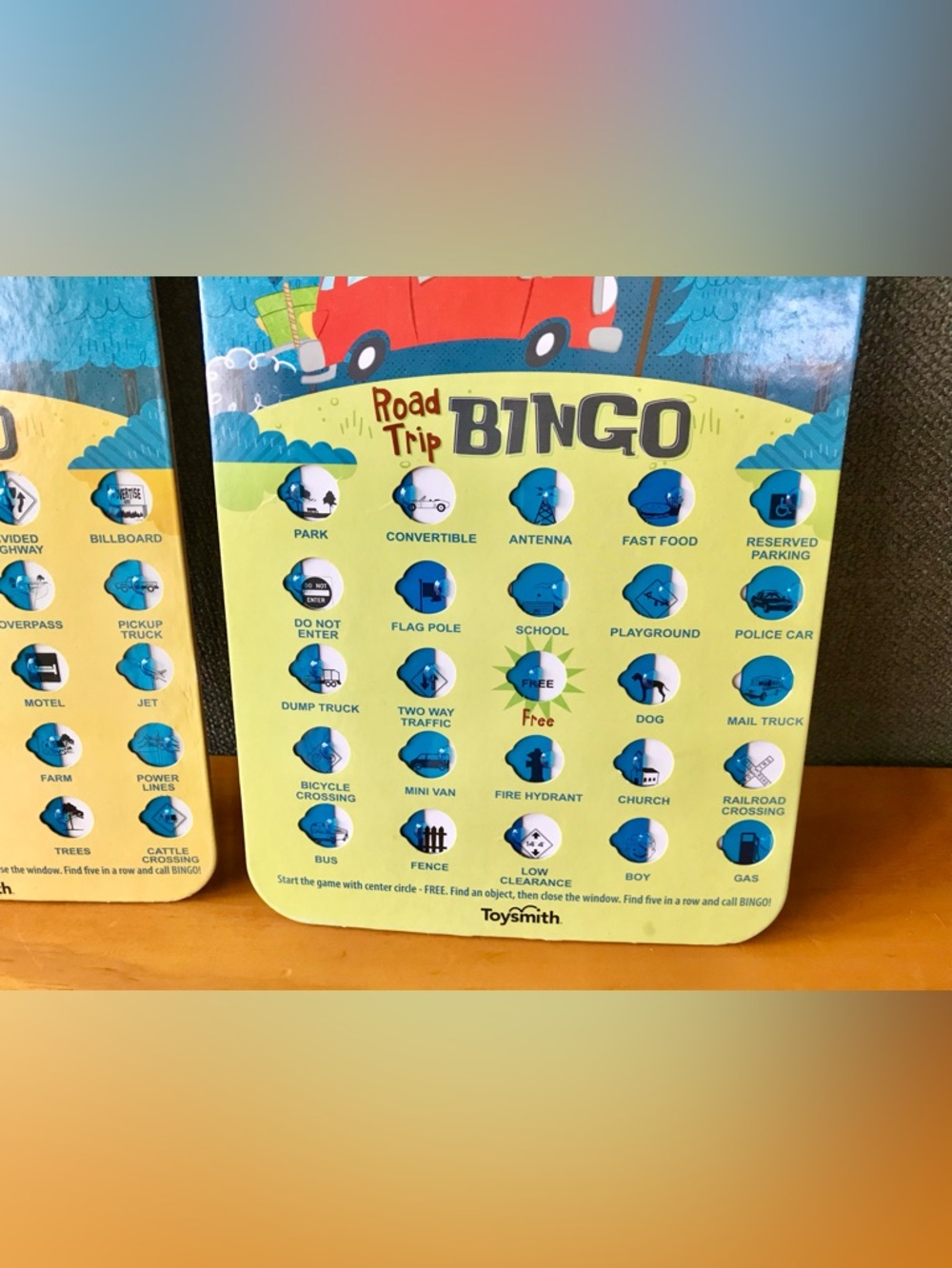 NEW Road Trip Bingo Travel Car Game Fun For All Ages Passenger Ride Share - Picture 4 of 12
